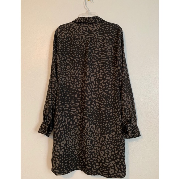 LOFT Animal Print Dress - Picture 3 of 4